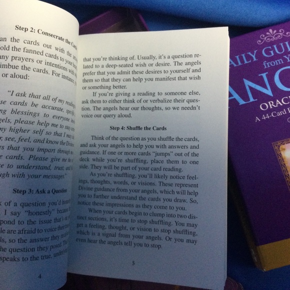 Doreen Virtue Oracle Cards Daily Guidance Complete Guide Book - Picture 10 of 12